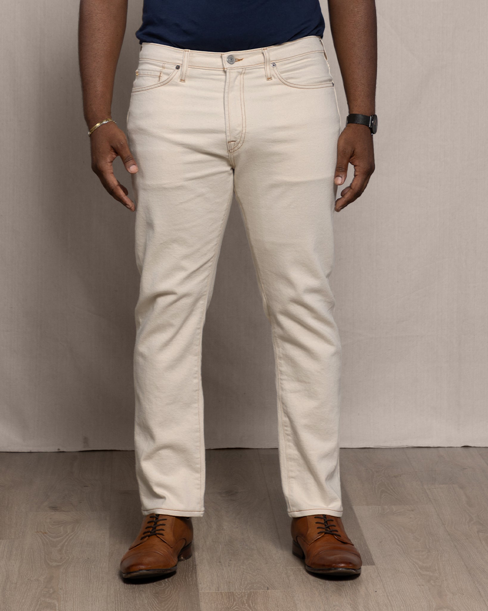 Brodie Taper - Comfort 12oz - Ecru Rinse