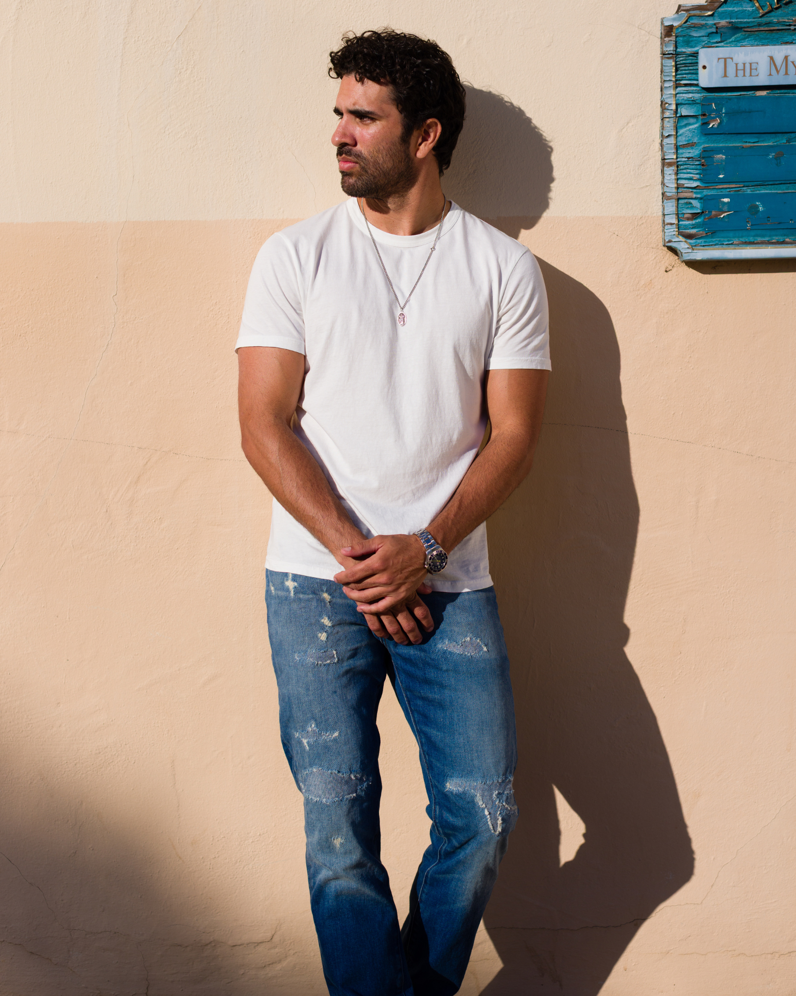 Athletic Straight Denim Jeans - Houston