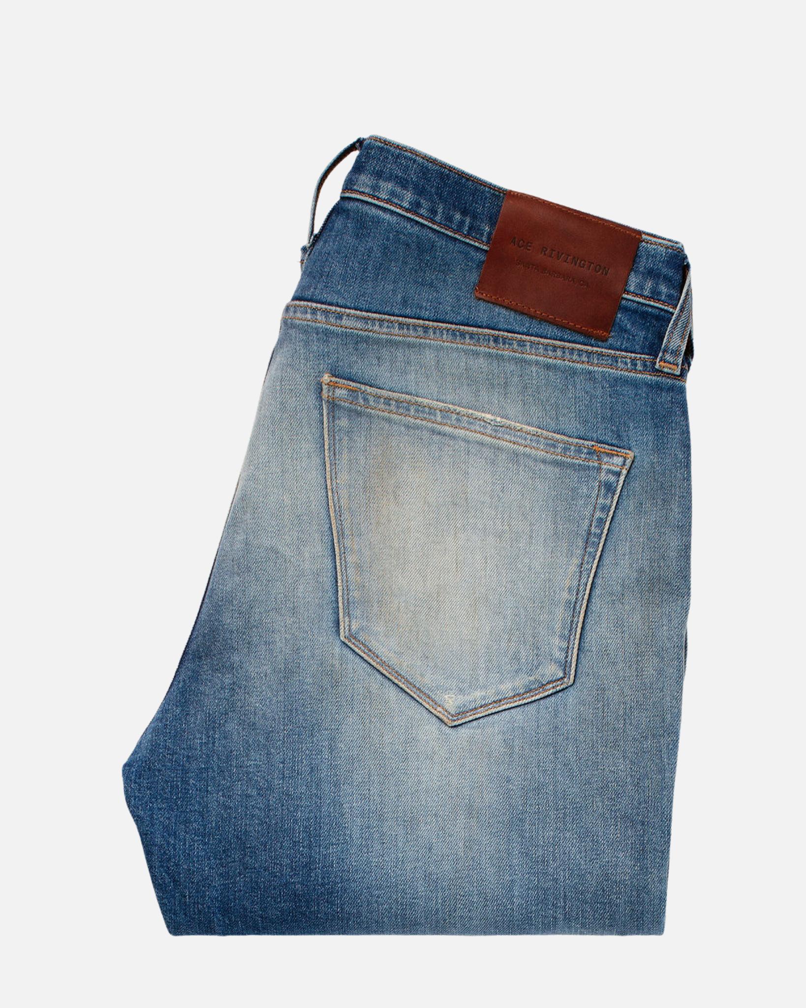 Athletic Straight Denim Jeans - Houston