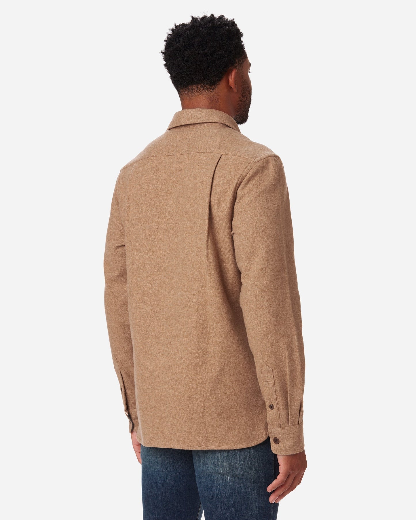 Winter Flannel - Utility Shirt - Camel - H1