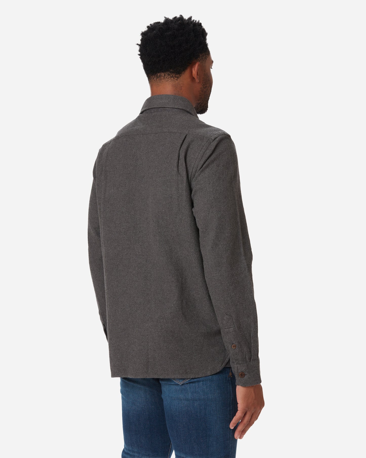 Flannel Shirt - Charcoal Heather