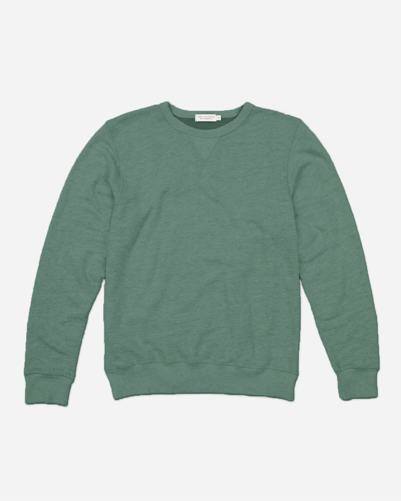 Vintage Crewneck Sweatshirt - Triblend Terry - Sage