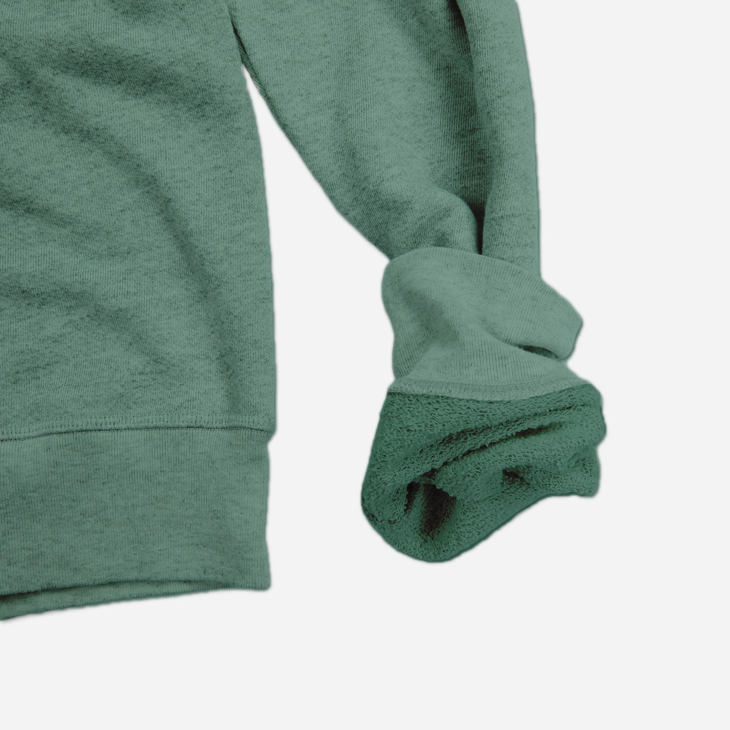 Vintage Crewneck Sweatshirt - Triblend Terry - Sage