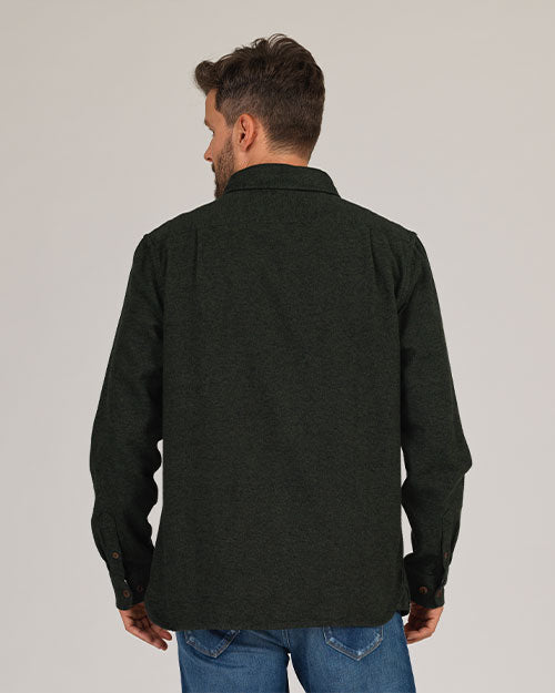 Winter Flannel - Utility Shirt -Twisted Sage