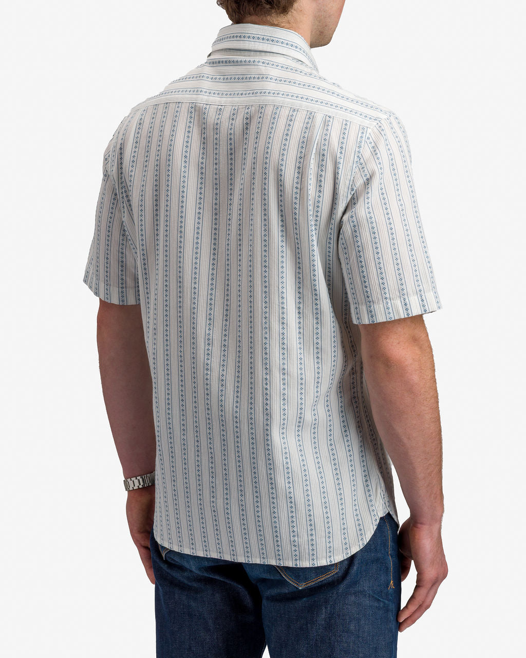 Light Weight - Tailored Shirt - Diamond Stripe