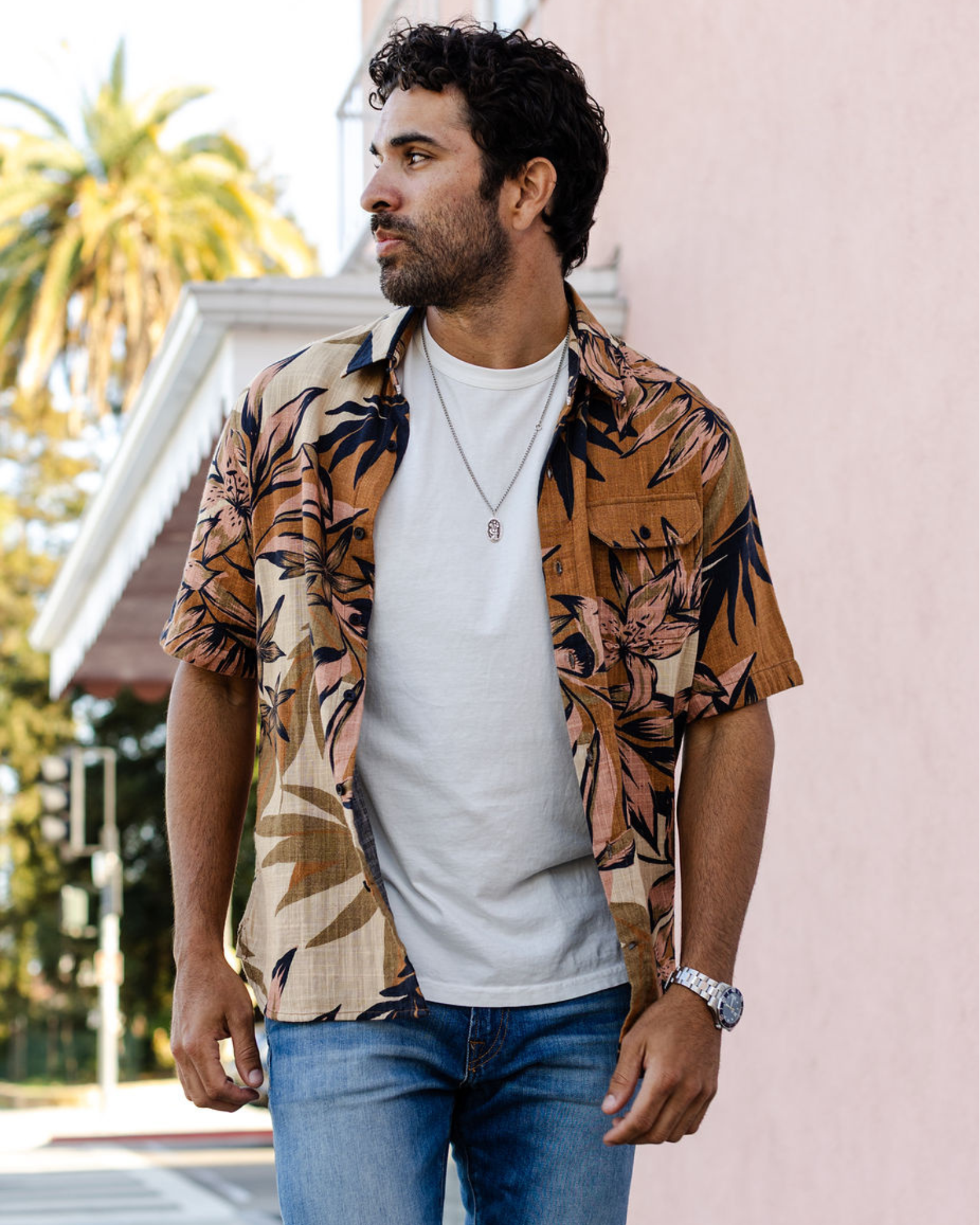 Double Gauze - Tailored Shirt - Camo