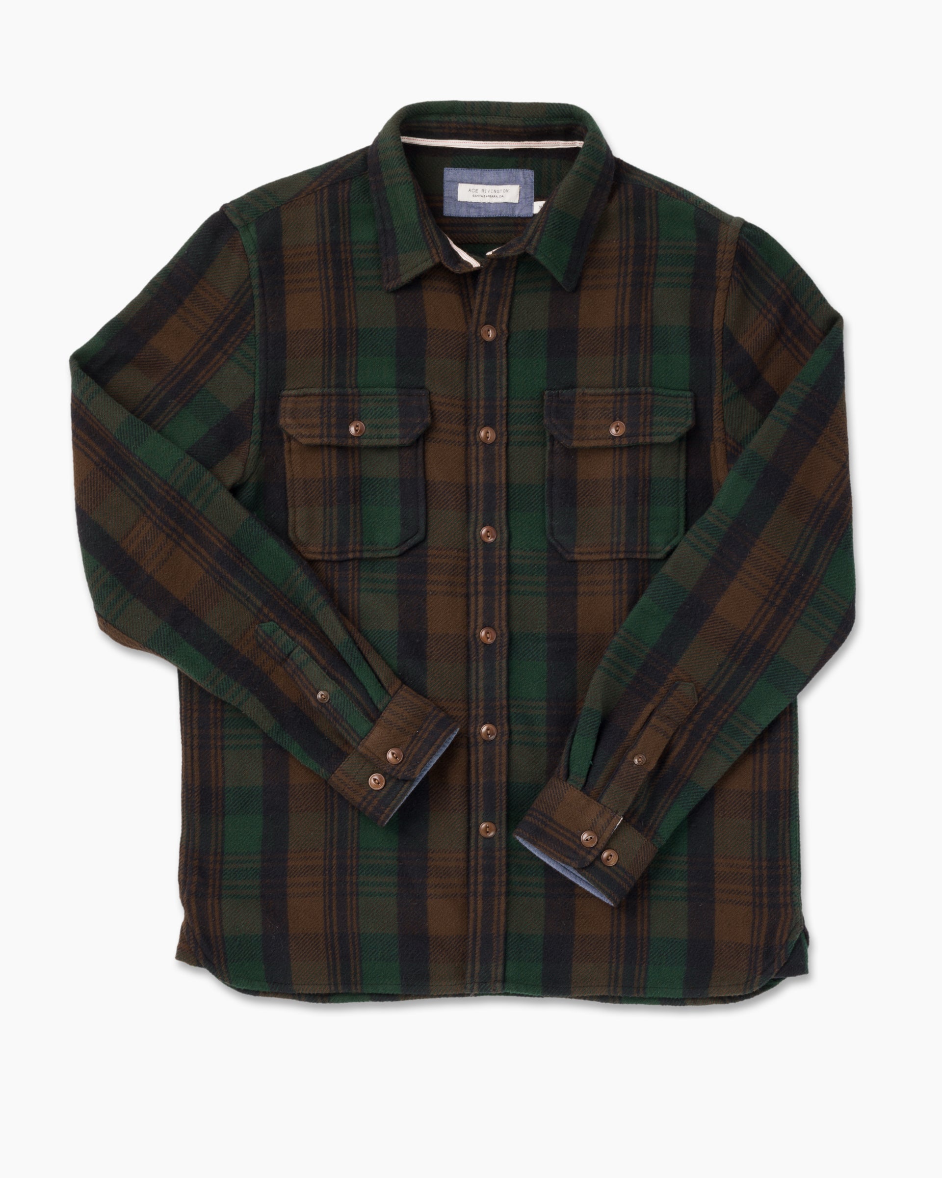Winter Flannel - Utility Shirt - Deepwood Forest