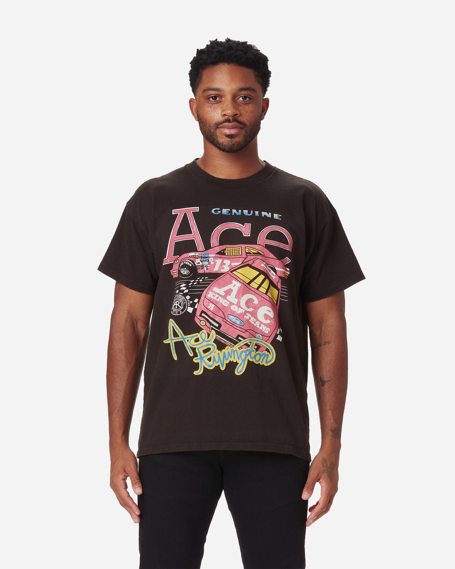 Heavy Tee - Crewneck SS - King of Jeans Black