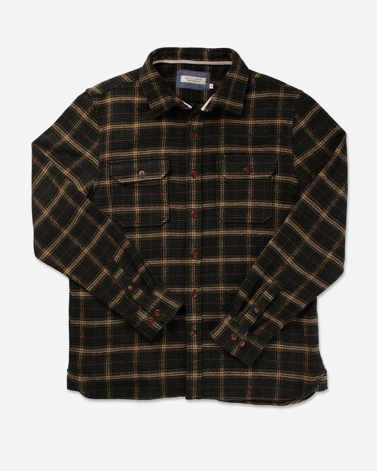 Tall H3 - Flannel - Utility Shirt - Forest Hound
