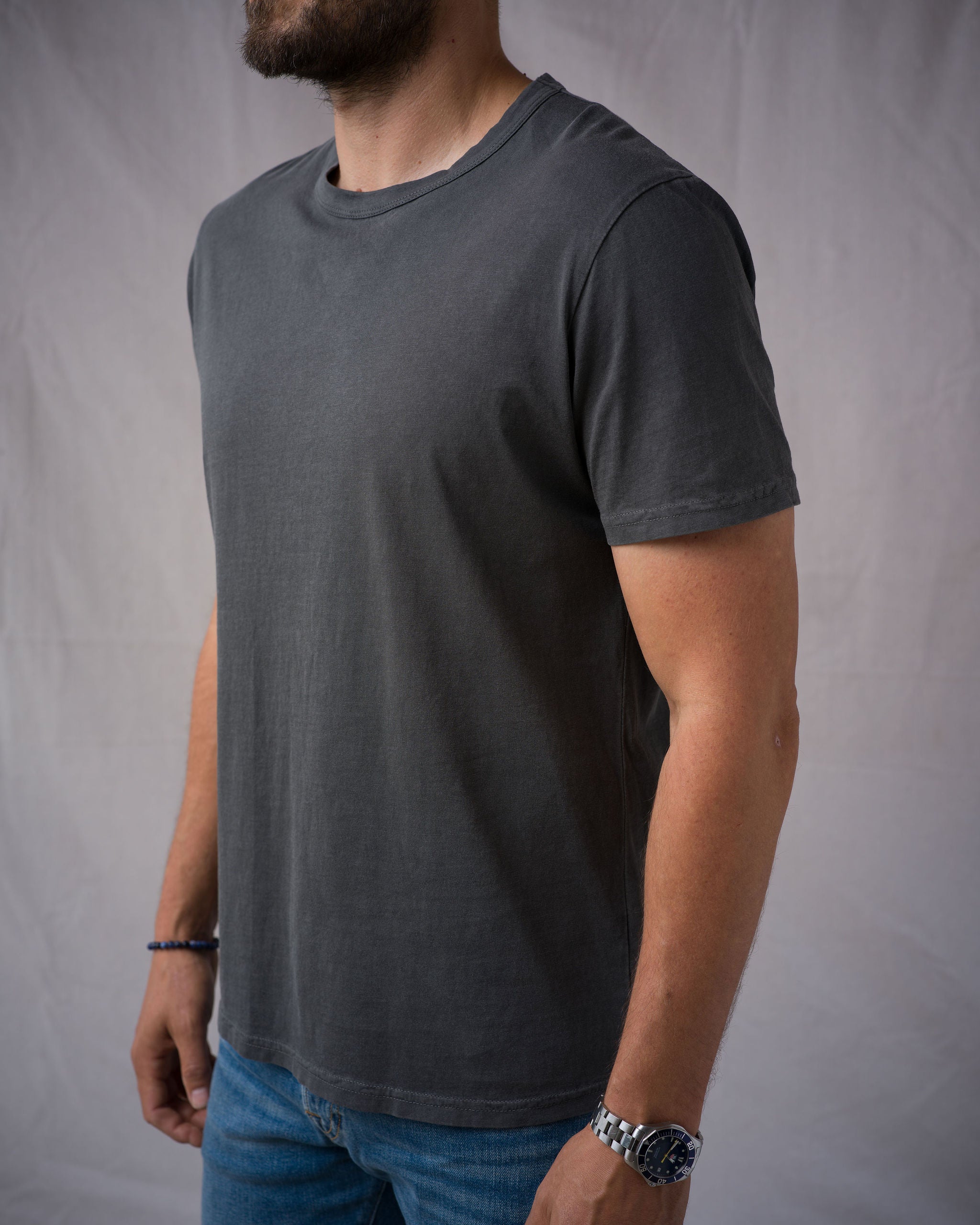 Super Soft "Supima" Cotton Tee - Carbon