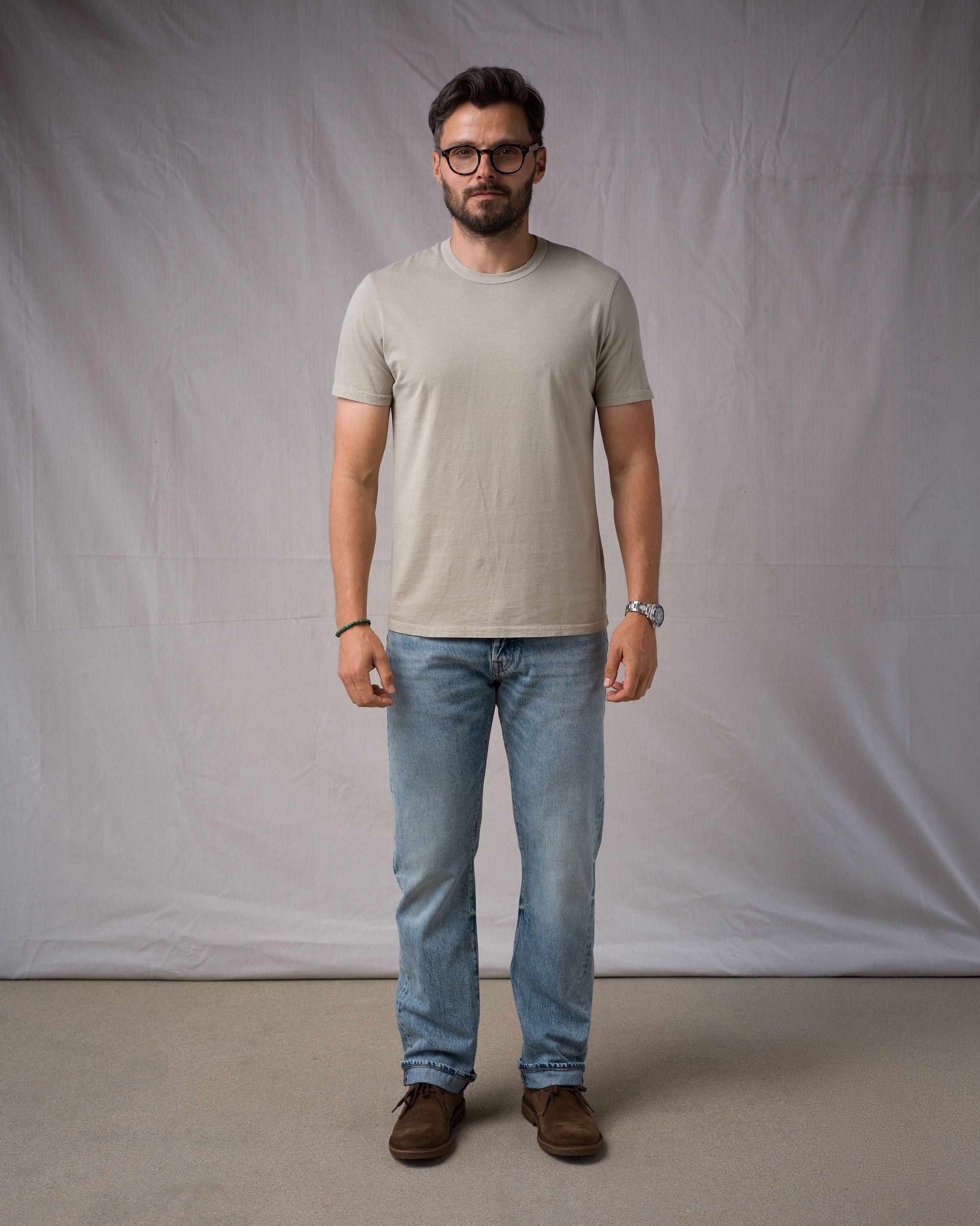 Super Soft "Supima" Cotton Tee - Sand