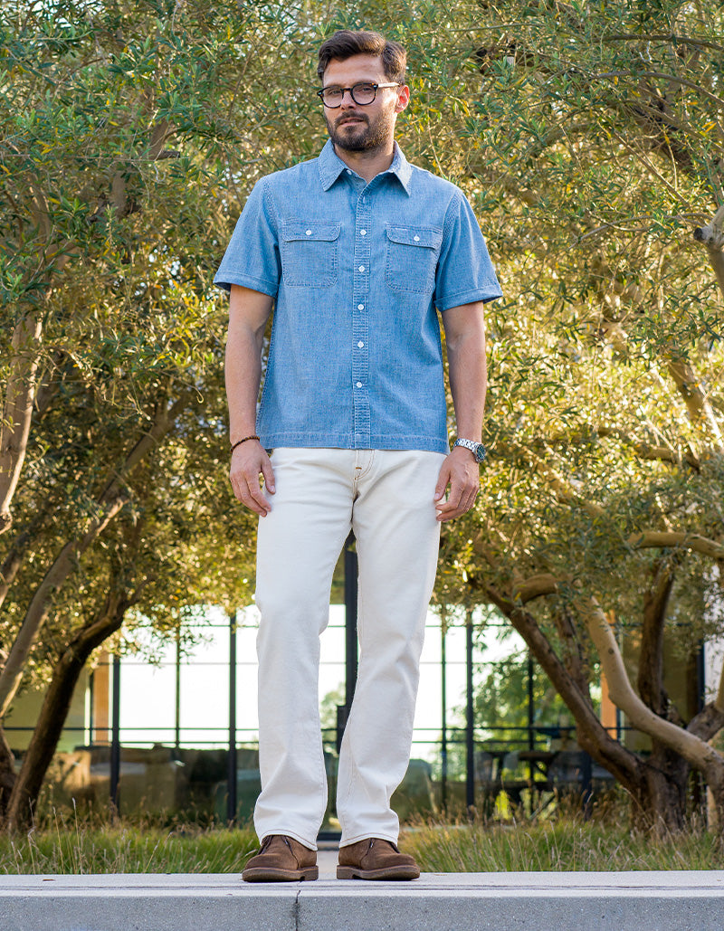Weekend Shirt Surplus Chambray 6oz - Medium Indigo