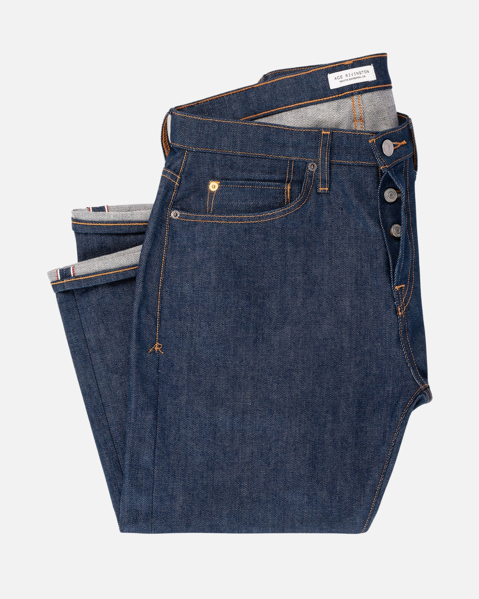 Athletic Straight – Raw Selvedge - Indigo