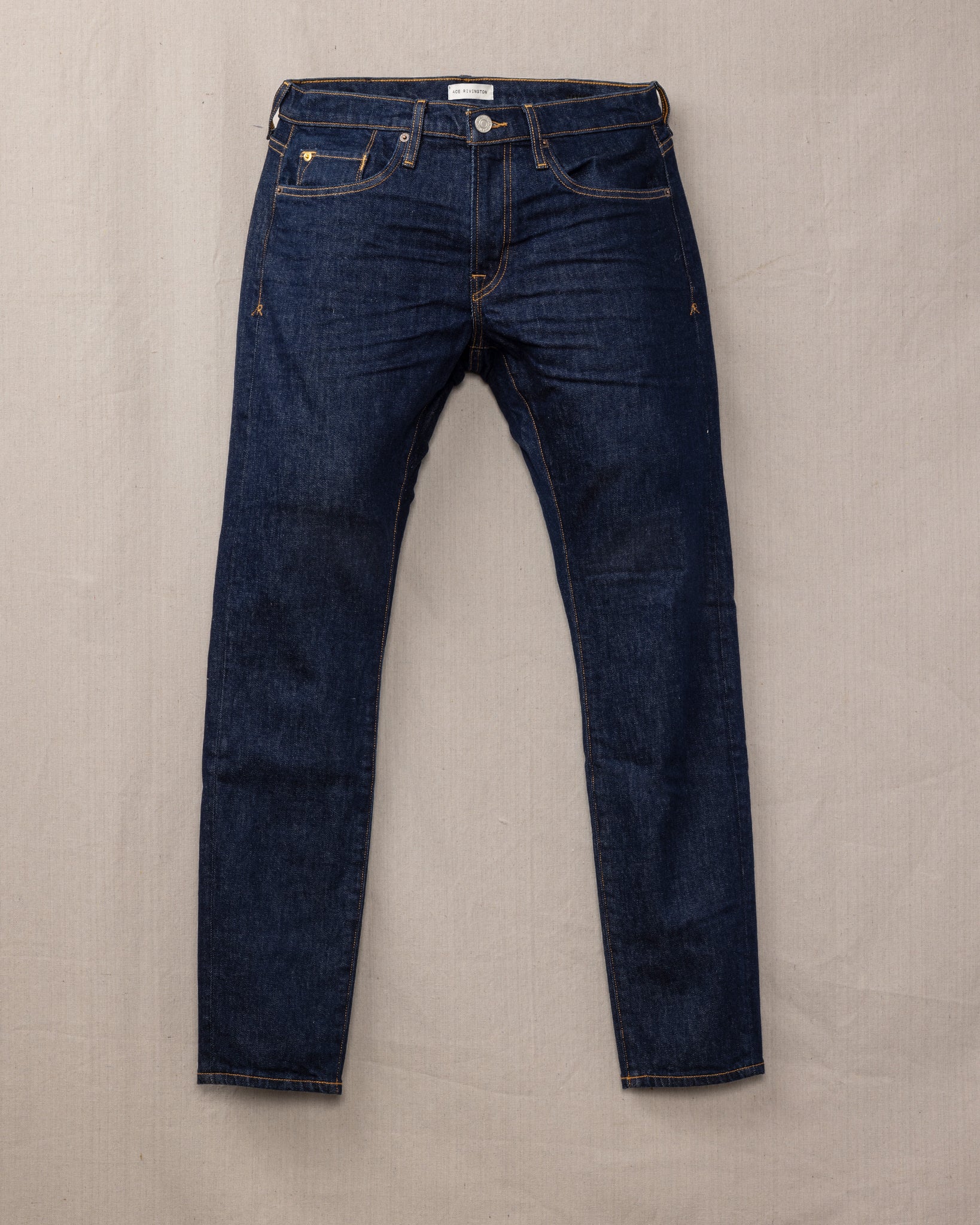 Slim Taper Denim Jeans - Dark Clean