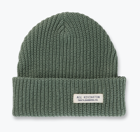 Organic Cotton Beanie - Sage