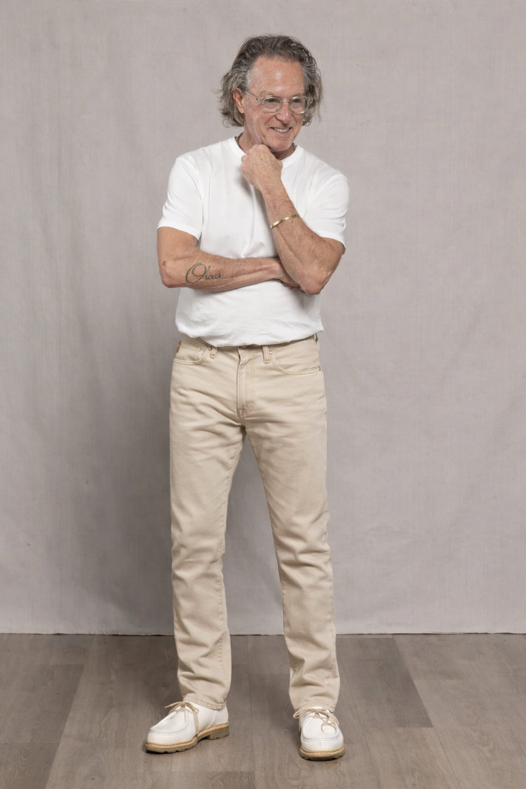 Slim Taper - Comfort 12OZ - Ecru Rinse