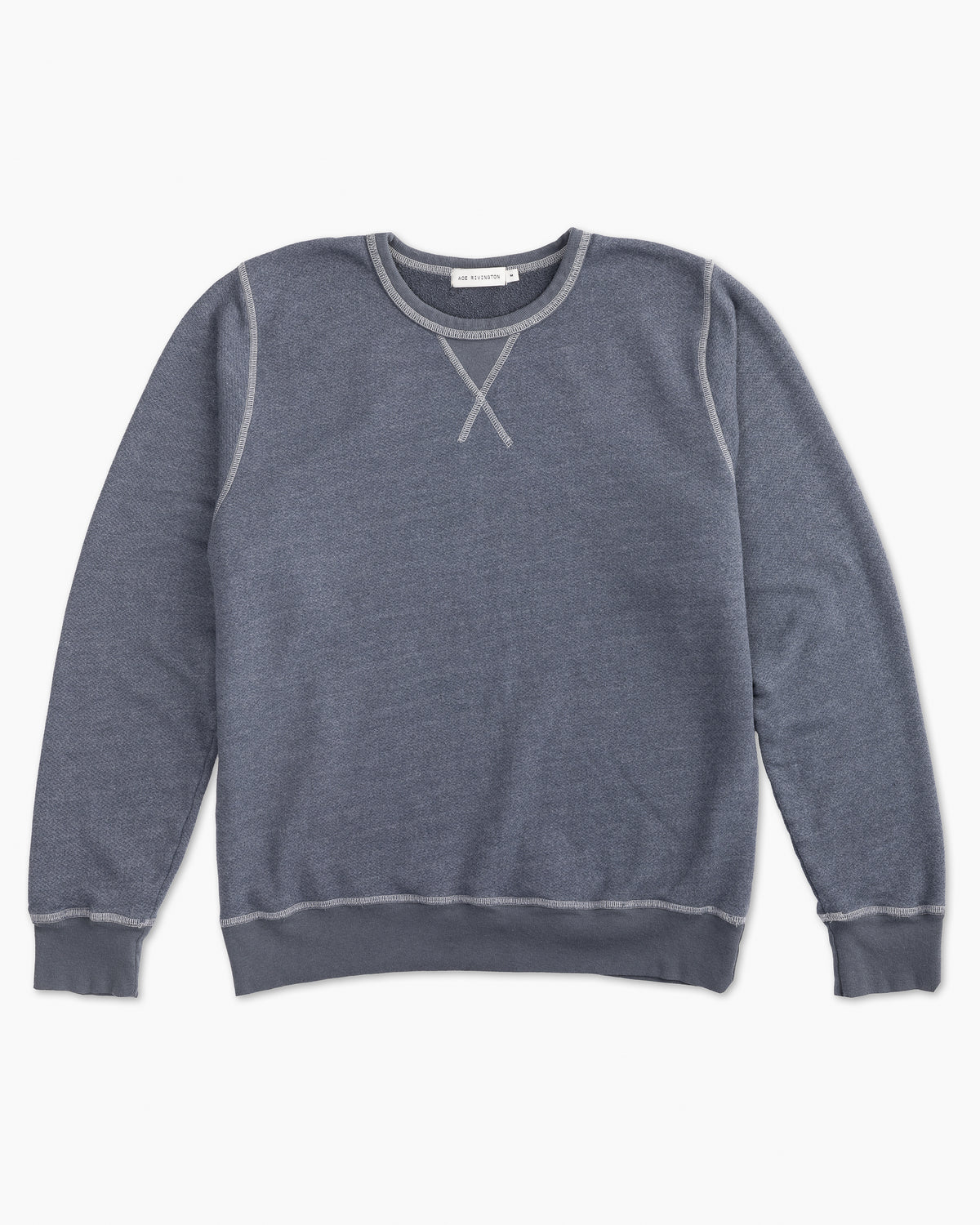Vintage Crewneck Sweatshirt - Triblend Terry -Dolphin Heather