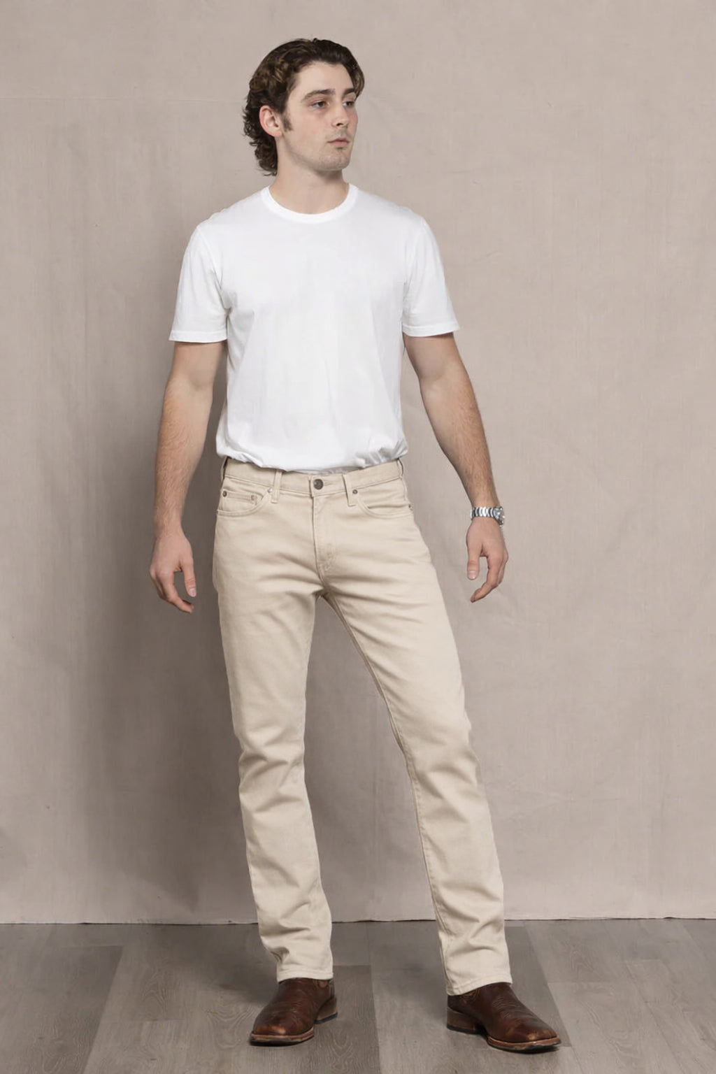 Harlan Straight - Comfort 12oz - Ecru Rinse