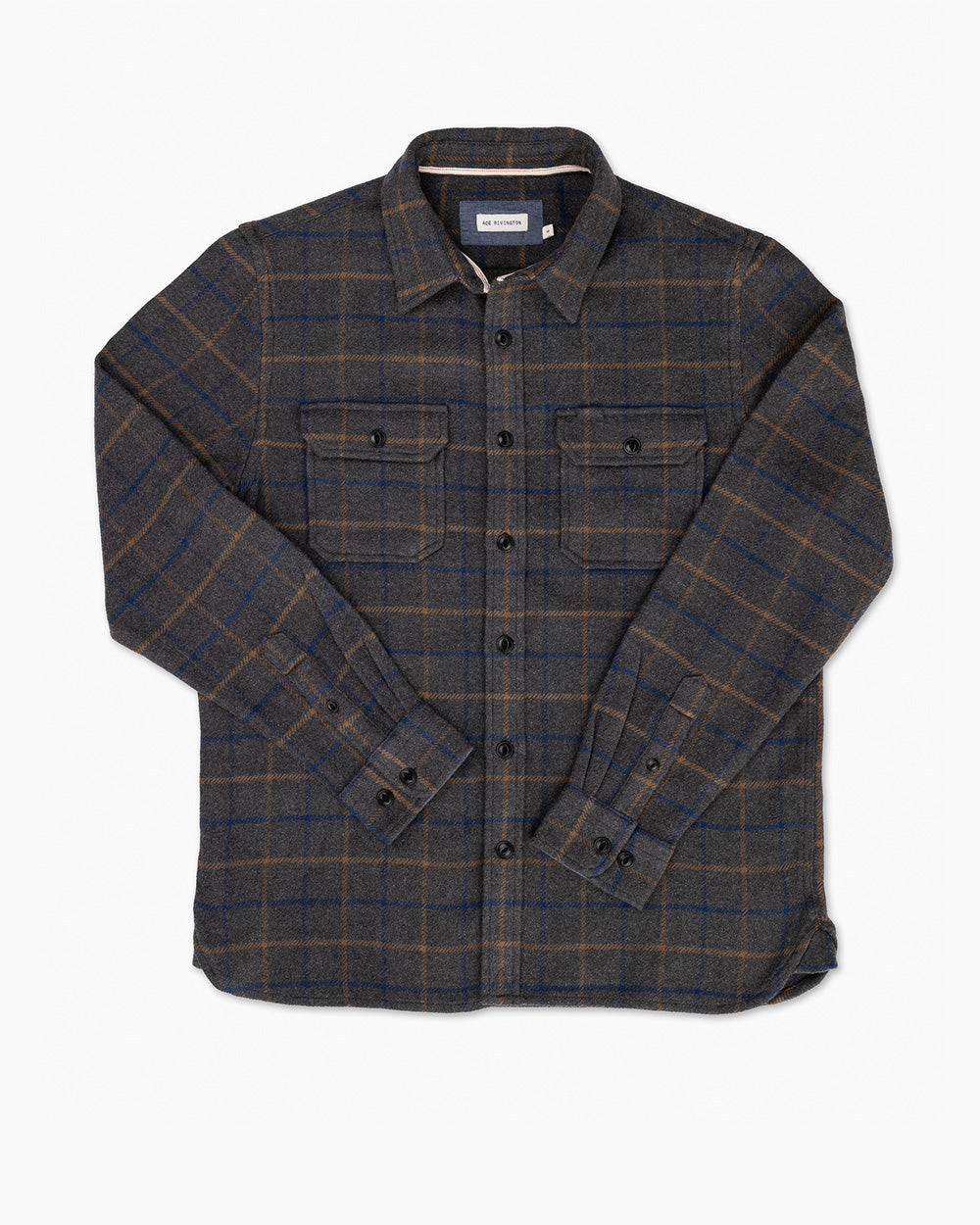 Winter Flannel - Utility Shirt -Grey Hound