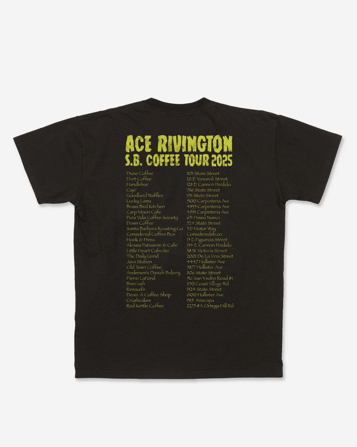 Heavy Tee - Crewneck SS - 2025 Monster Tour Black