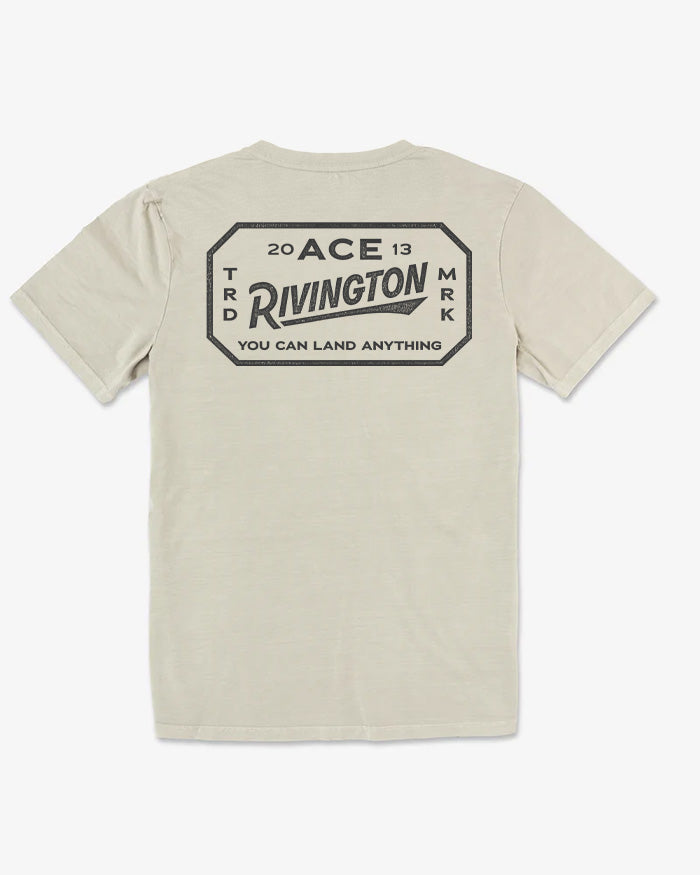 Crewneck SS - Super Soft Supima - "Retro Shape" - Sand