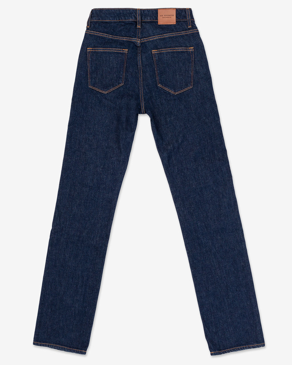 Women's Classic Straight Comfort Denim Jeans - Dark Rinse