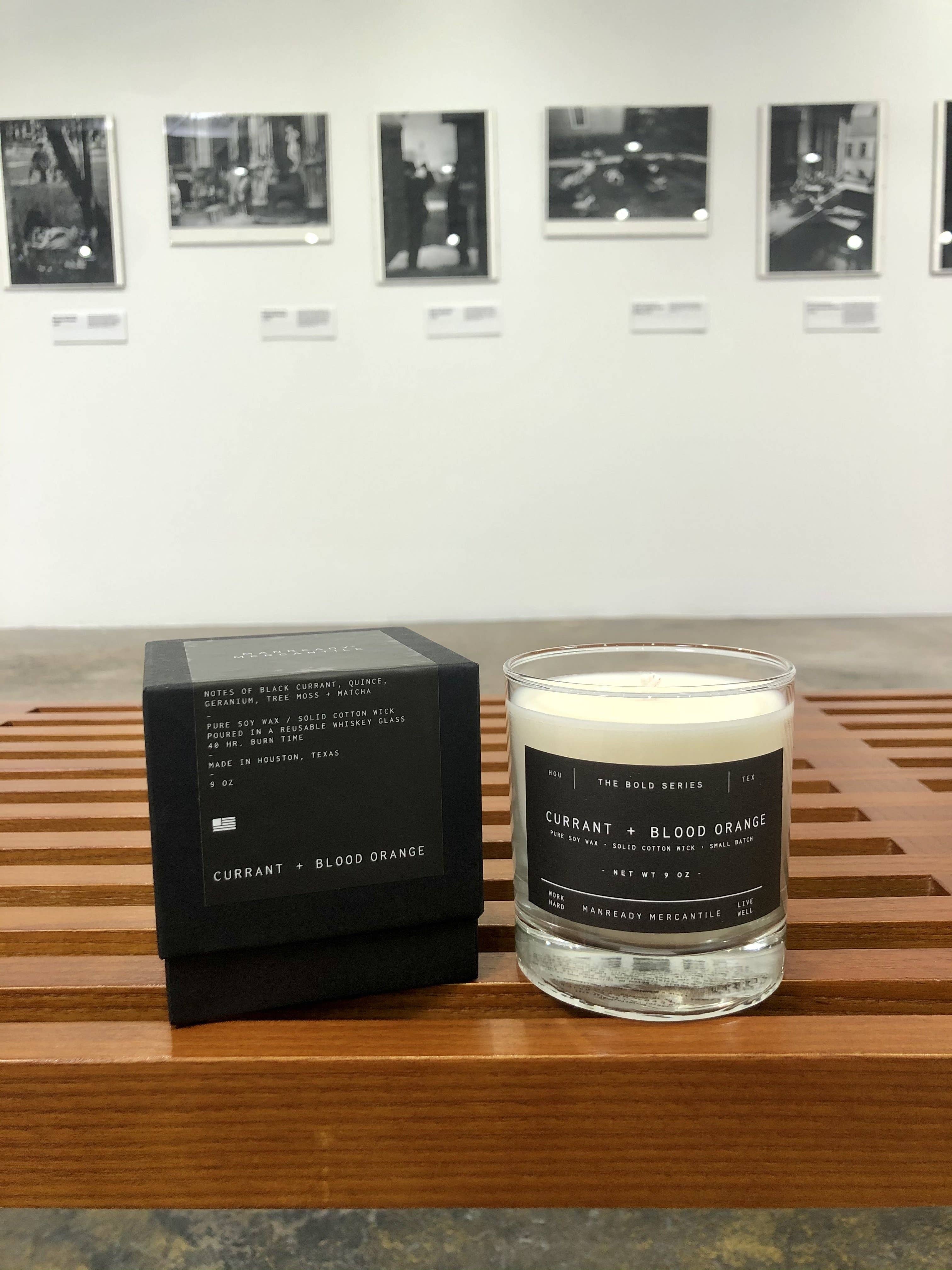 The Bold Series Soy Candle | Currant + Blood Orange