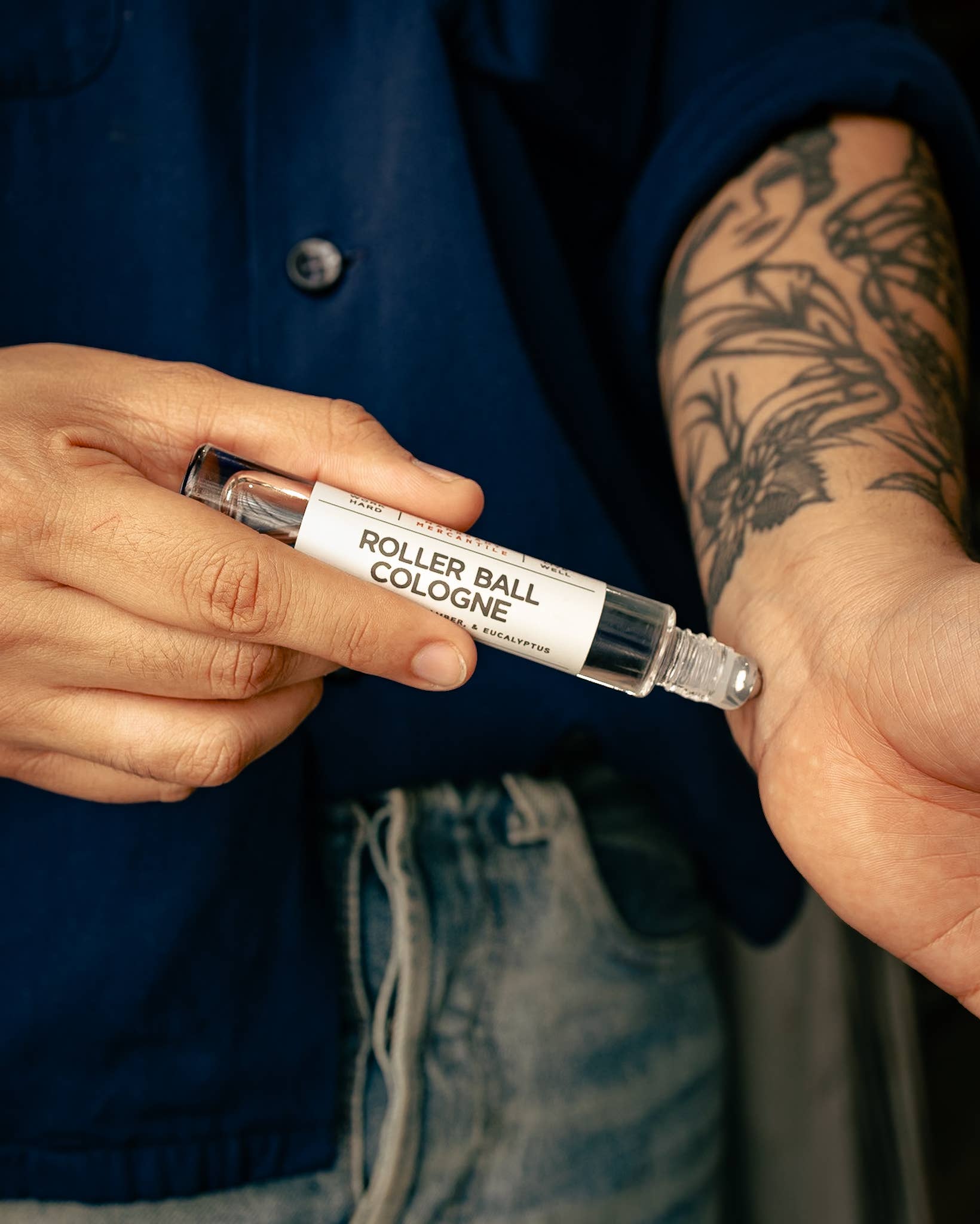Roller Ball Cologne | The Americana Series | Silver Label