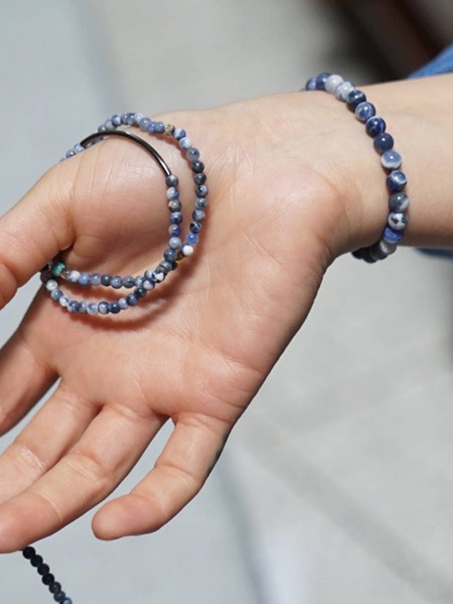 Earth Bracelet - Indigo Sodalite