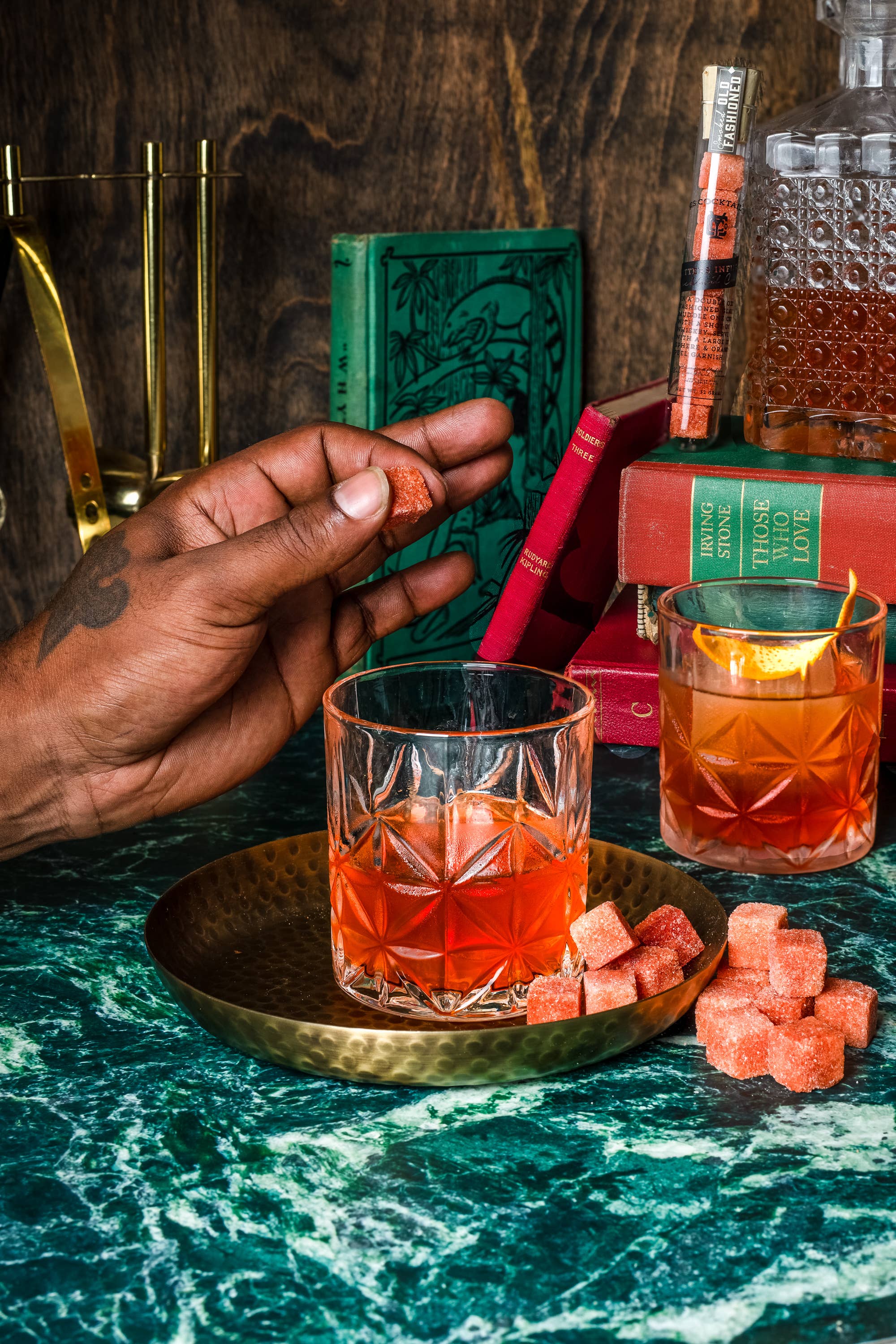 24 K Magic Old Fashioned Bitters Infused Cocktail Cubes