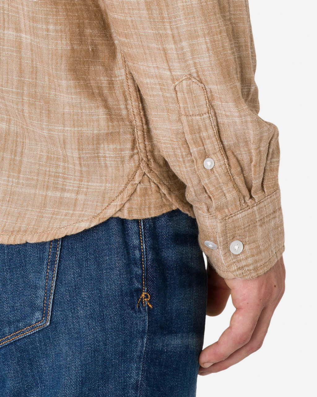 Double Gauze - Long Sleeve - Camel – Ace Rivington