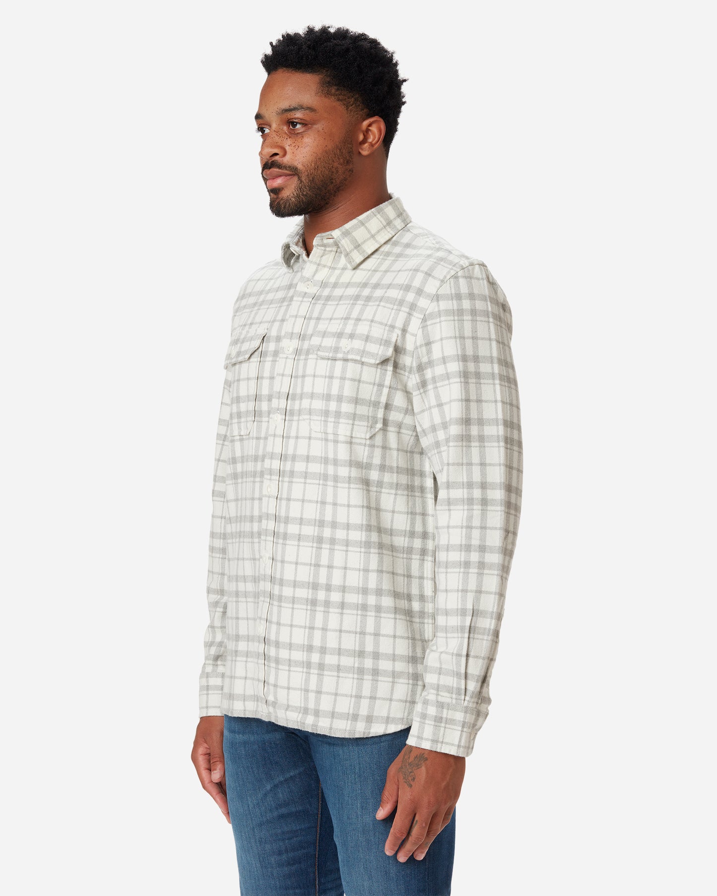 Flannel - Utility Shirt - Arctic