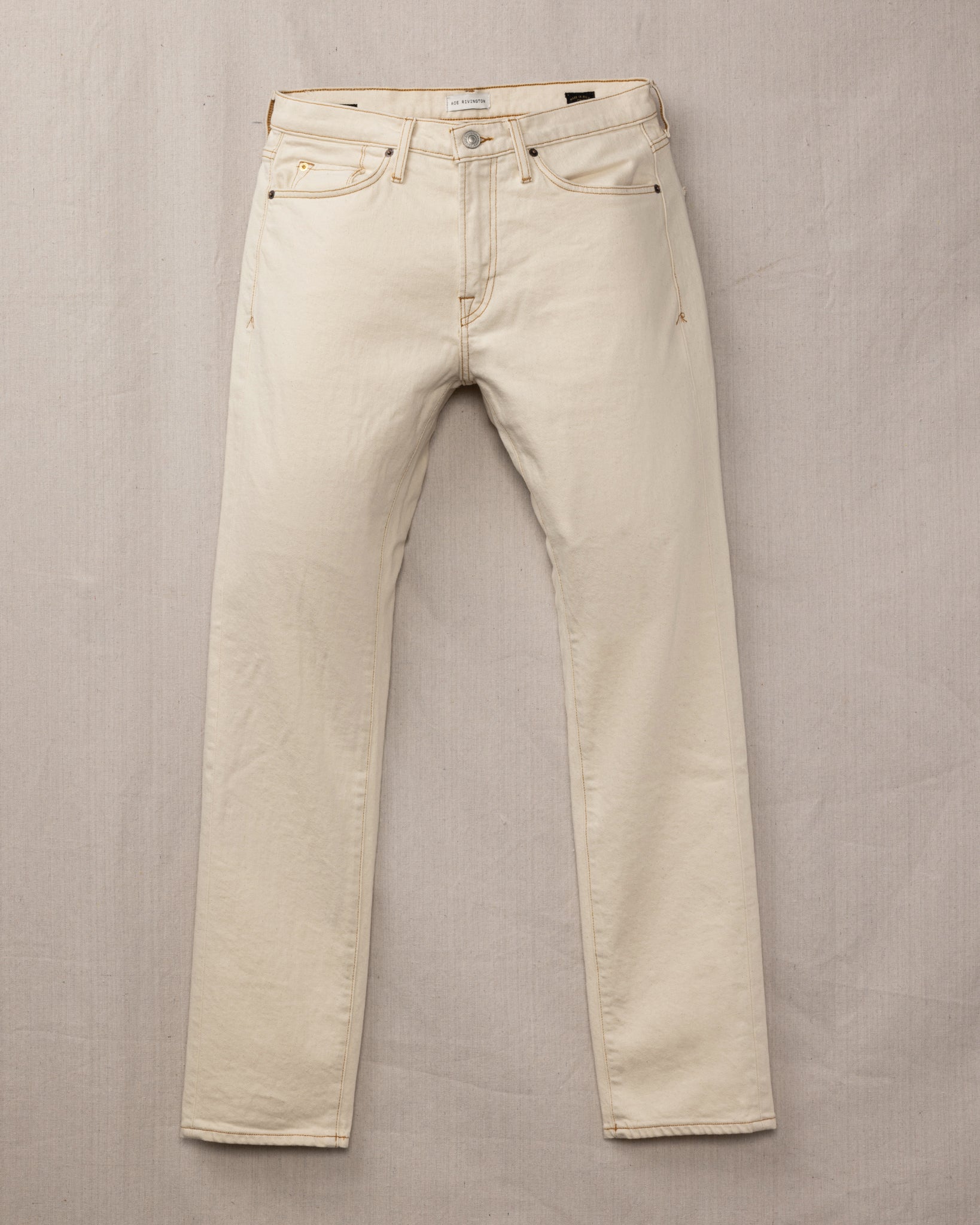 Brodie Taper - Comfort 12oz - Ecru Rinse