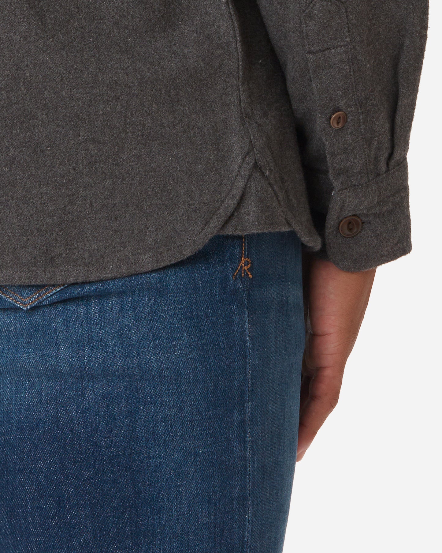 Flannel Shirt - Charcoal Heather