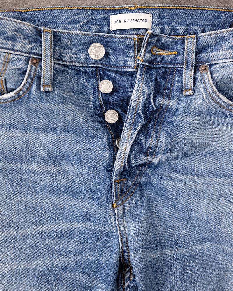 Harlan Straight - Archive Selvedge 12oz - Carpenter -Cuffed to 32