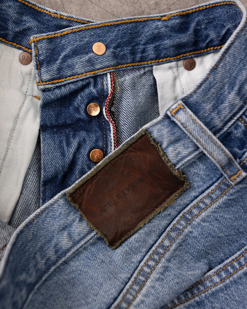 Harlan Straight - Archive Selvedge 12oz - Carpenter -Cuffed to 32"