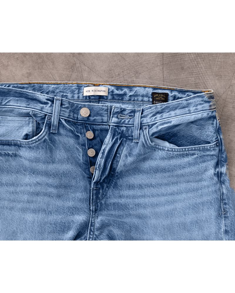 Harlan Straight - Archive Selvedge 12oz - Decade - Cuffed 32