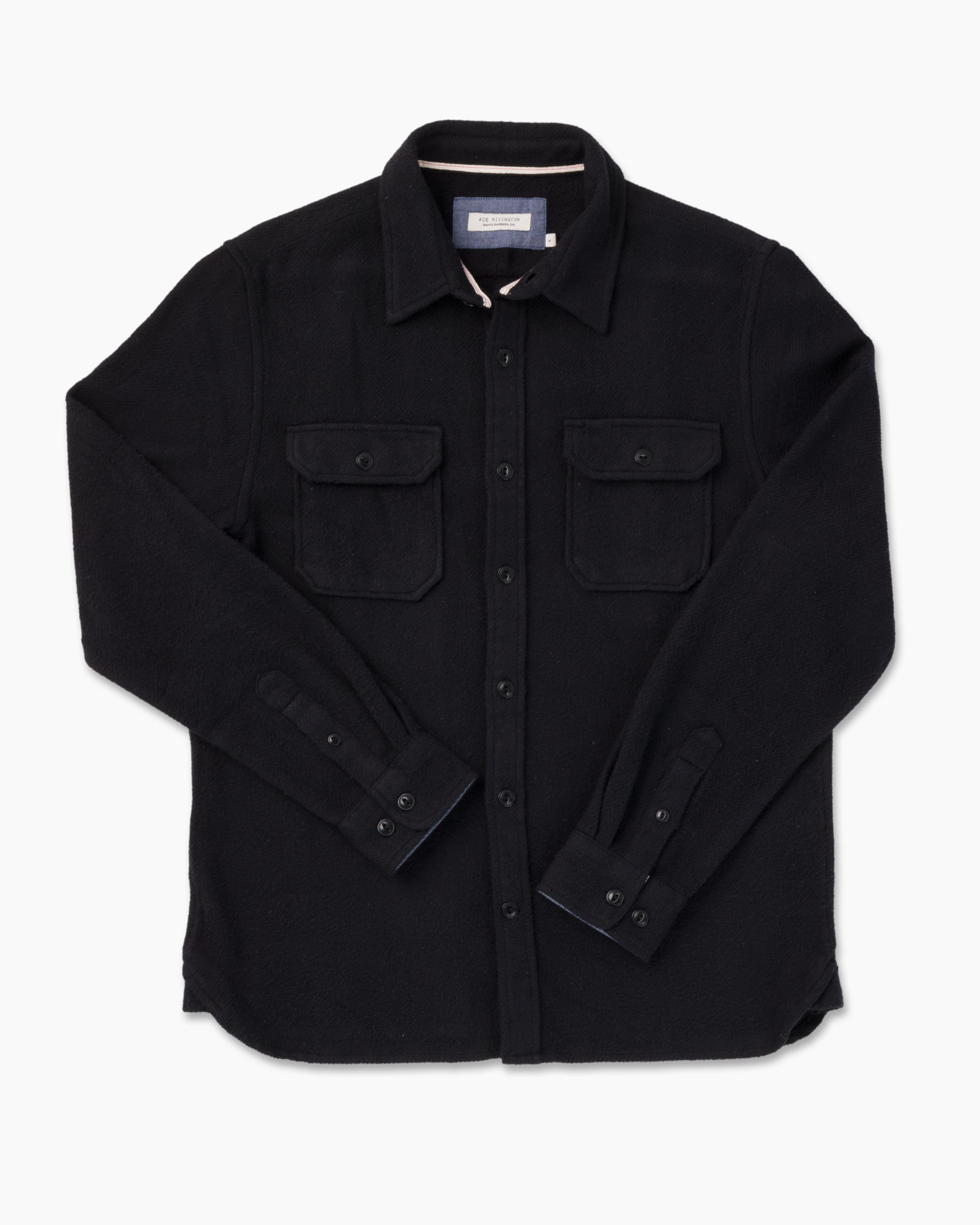 Winter Flannel - Utility Shirt - Black Hound