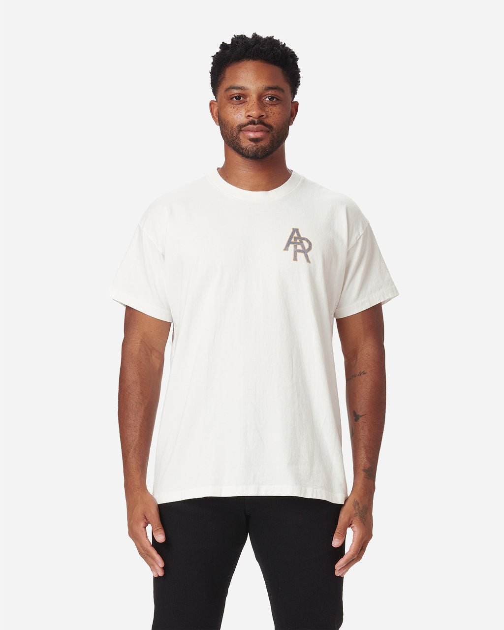 Heavy Tee - Crewneck SS - Record White
