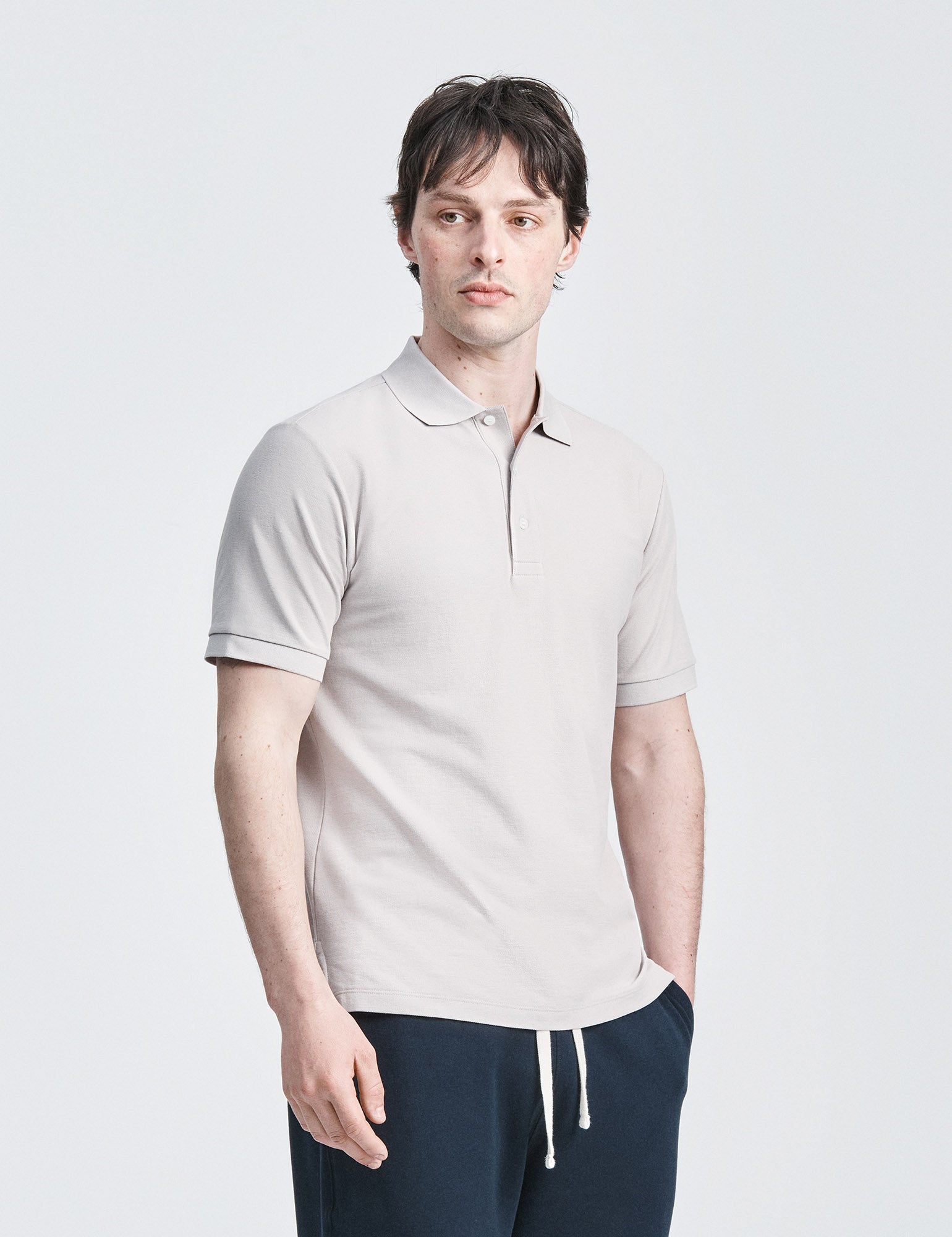 Pique Polo S/S - Mist