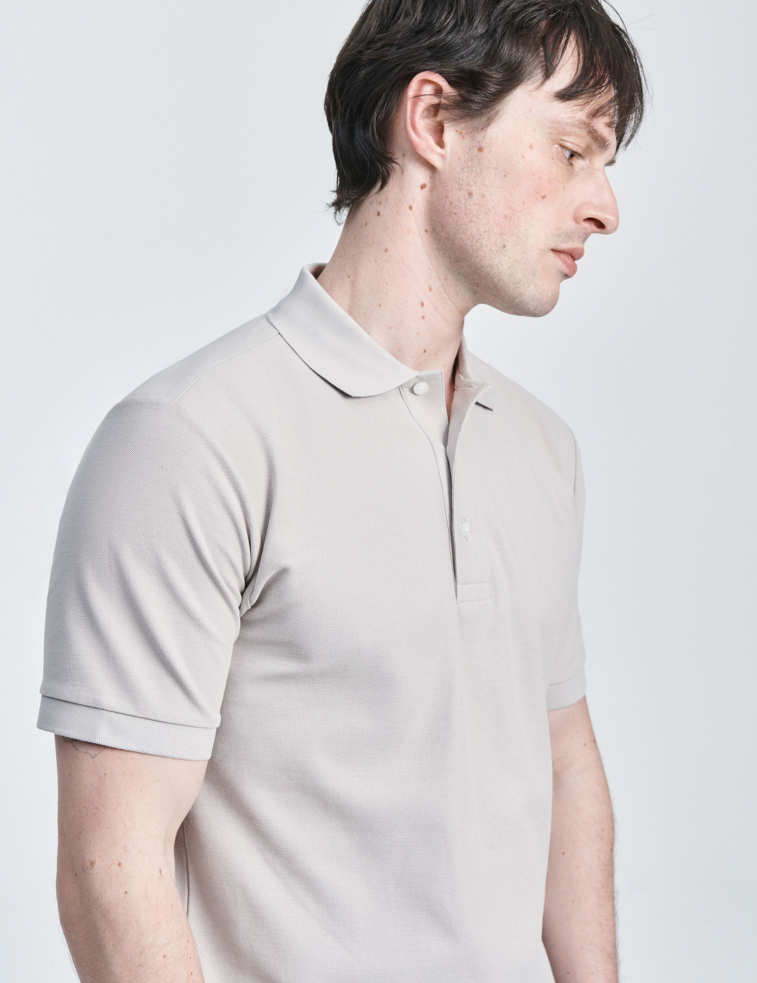 Pique Polo S/S - Mist