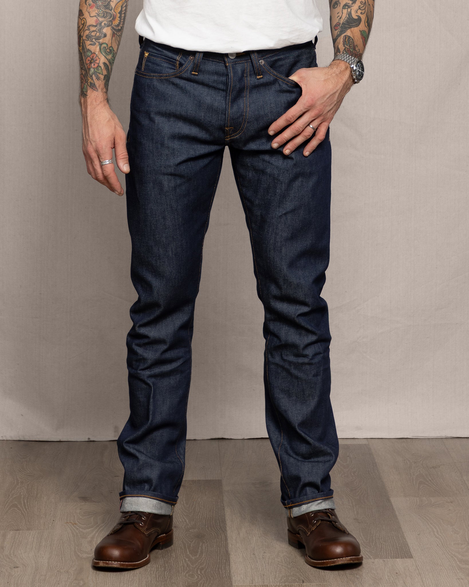 Harlan Straight - Archive Selvedge 12oz - Raw Indigo