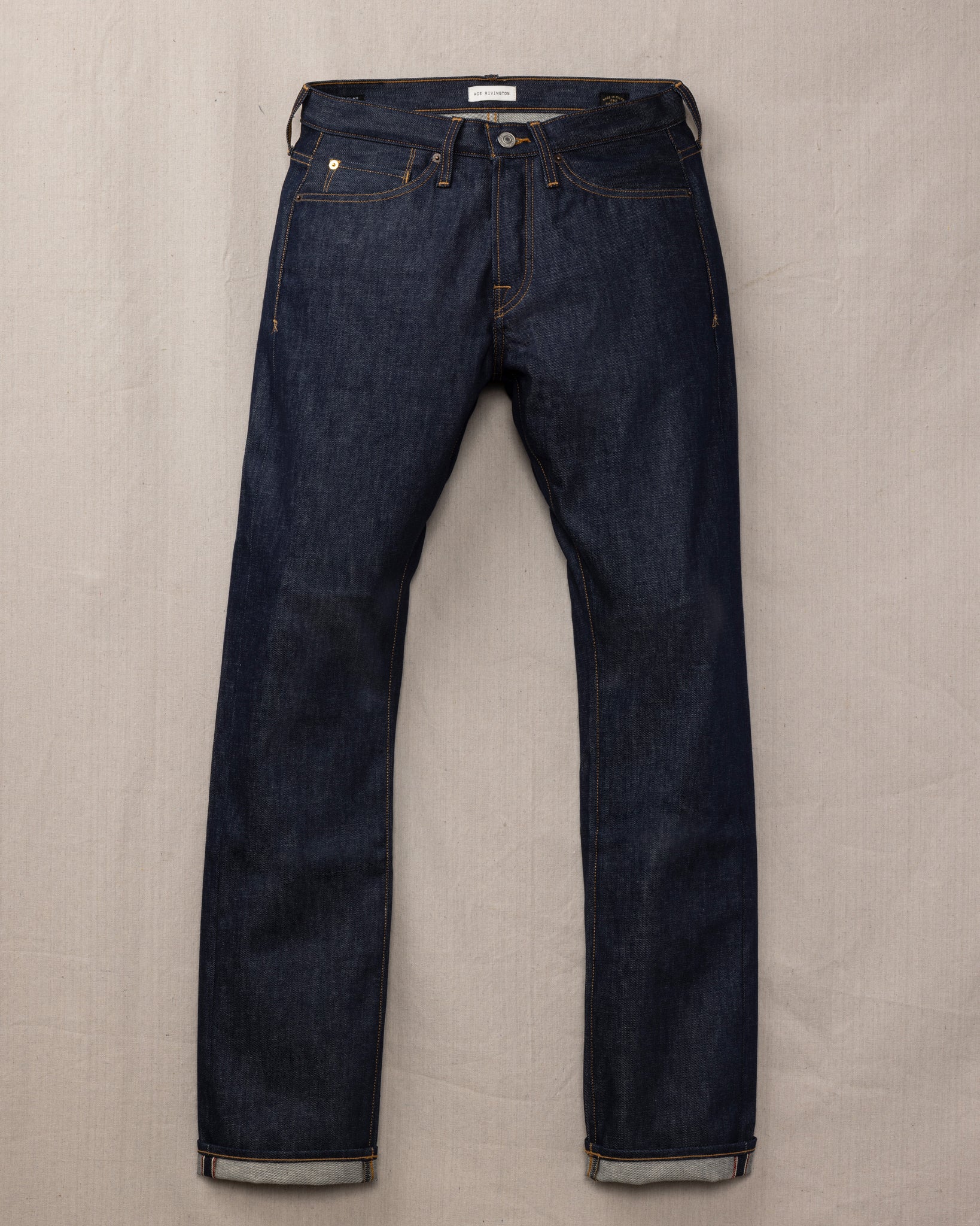 Harlan Straight - Archive Selvedge 12oz - Raw Indigo