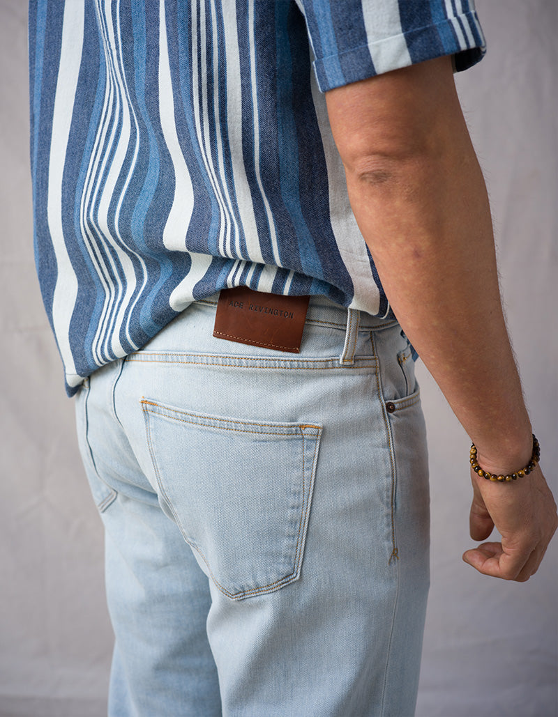 Weekend Shirt River Stripe - Soft Rinse