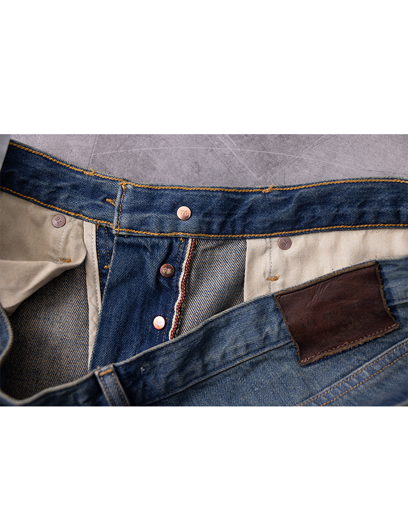 Harlan Straight - Archive Selvedge 12oz - Mechanic - Cuffed 32"