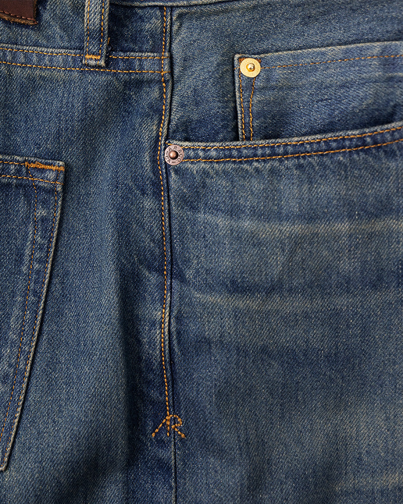 Harlan Straight - Archive Selvedge 12oz - Mechanic - Cuffed 32"
