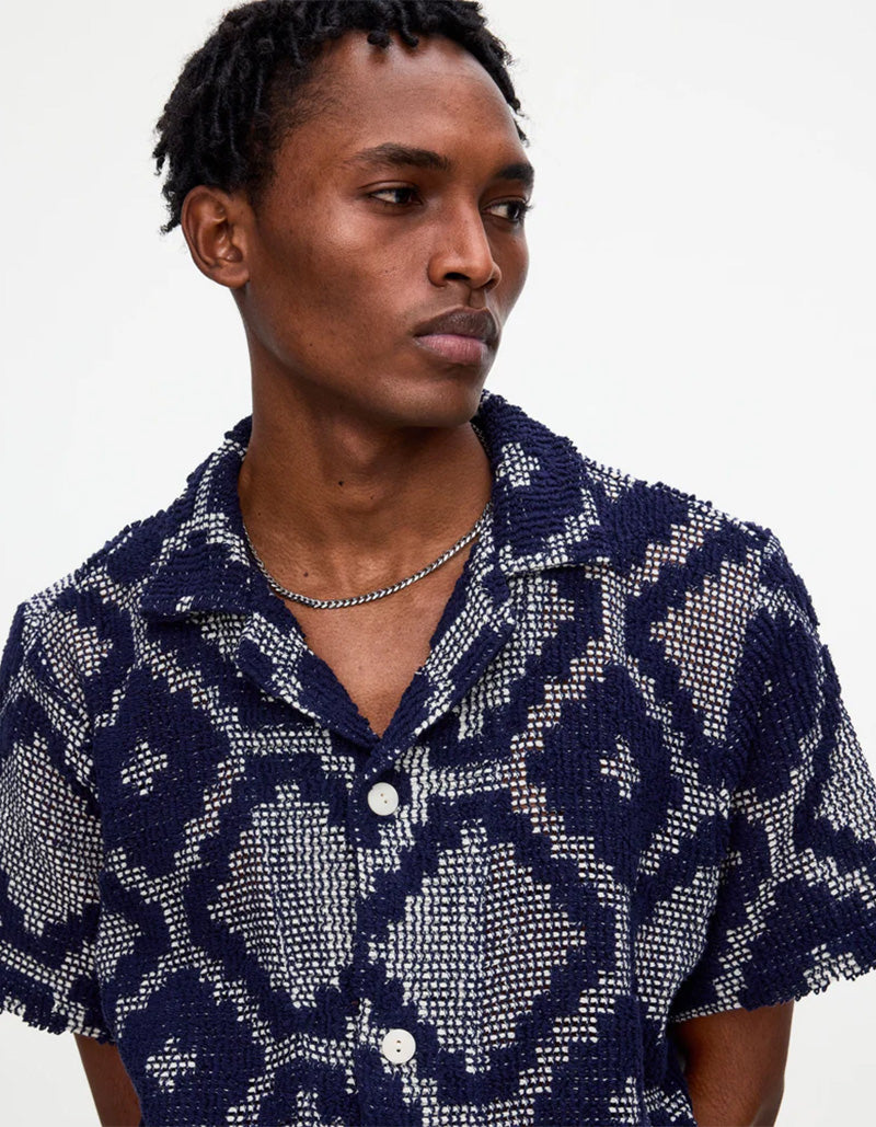 OAS Trastevere Cuba - Crochet Shirt