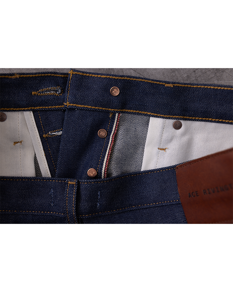 Harlan Straight - Archive Selvedge 12oz - Raw Indigo