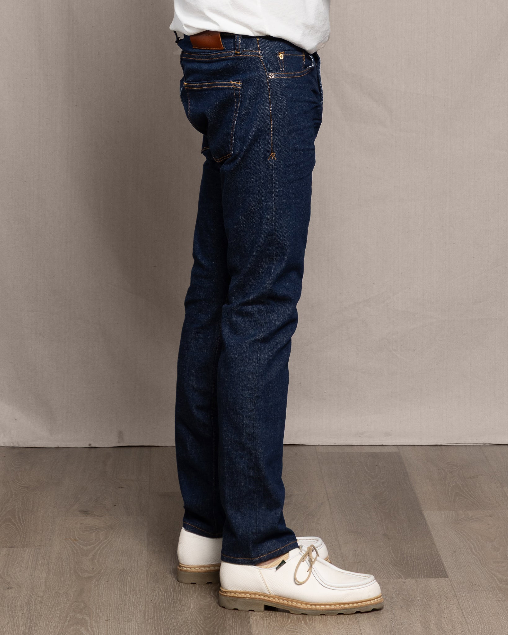 Slim Taper Denim Jeans - Dark Clean