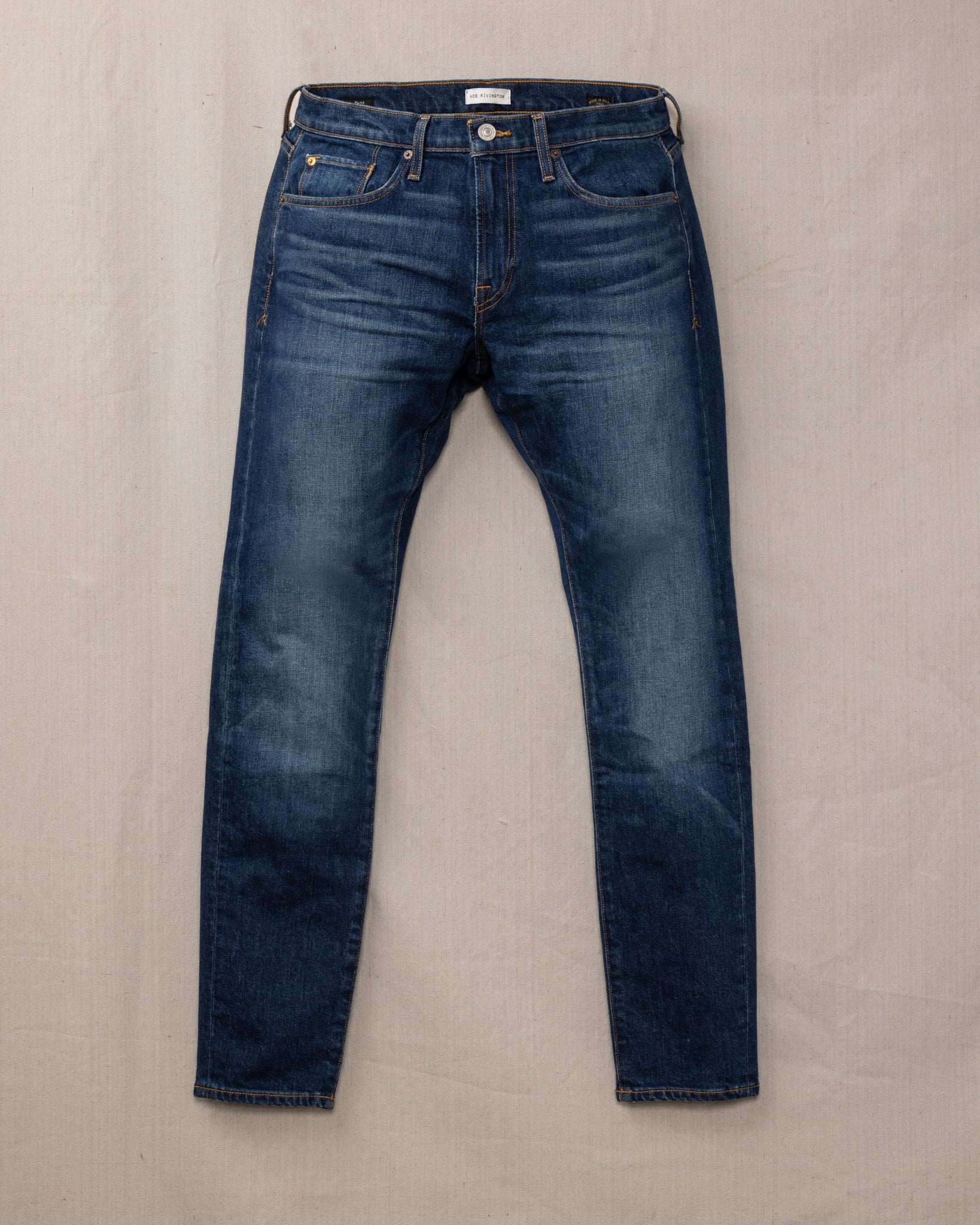 Slim Taper Denim Jeans - Dark Vintage